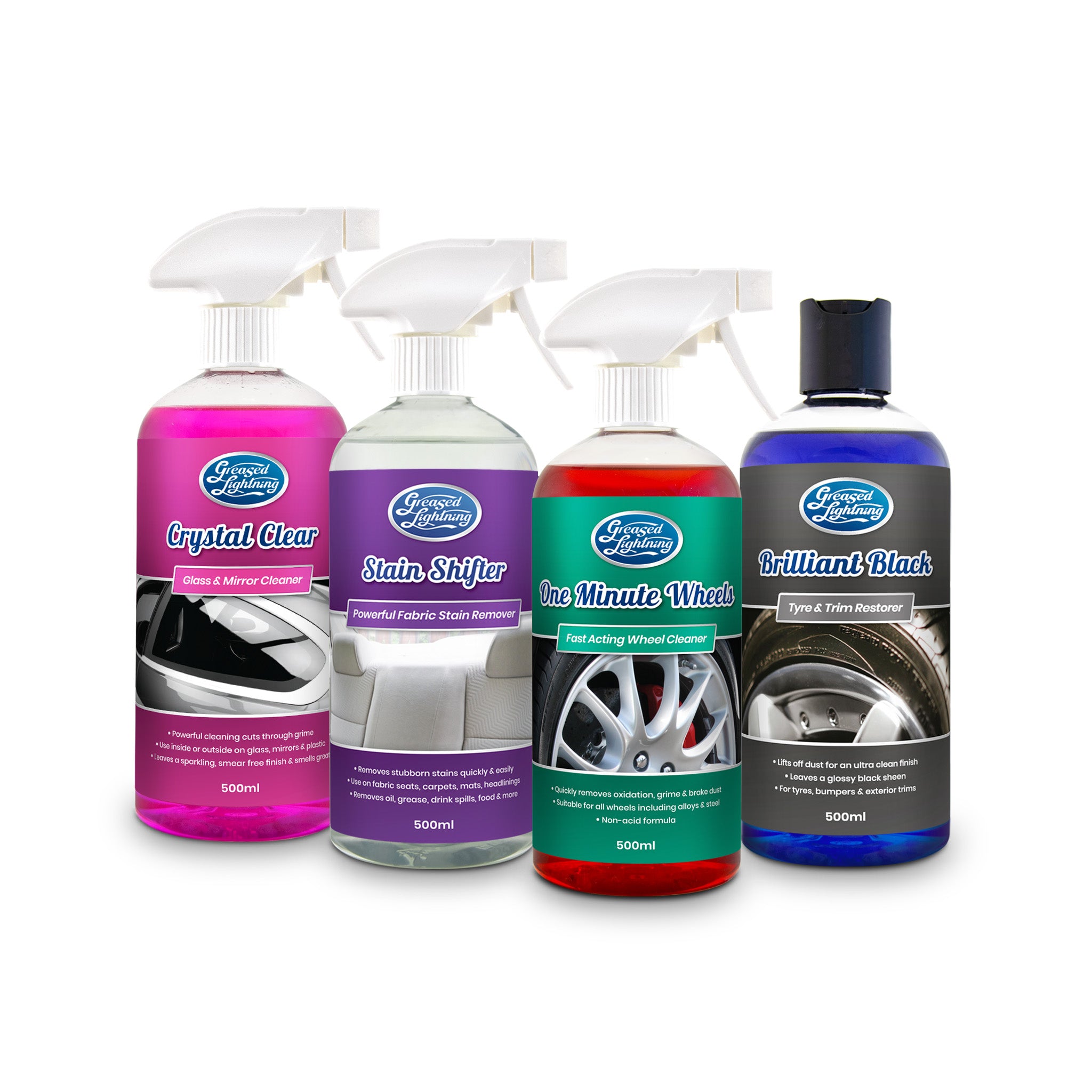 500ml Valet Car Cleaning Pack