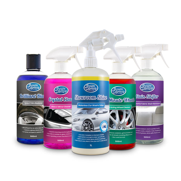 Valet Car Care Cleaning Pack