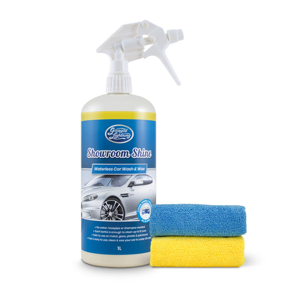 Showroom Shine 1 litre PLUS 2 microfibre cloths